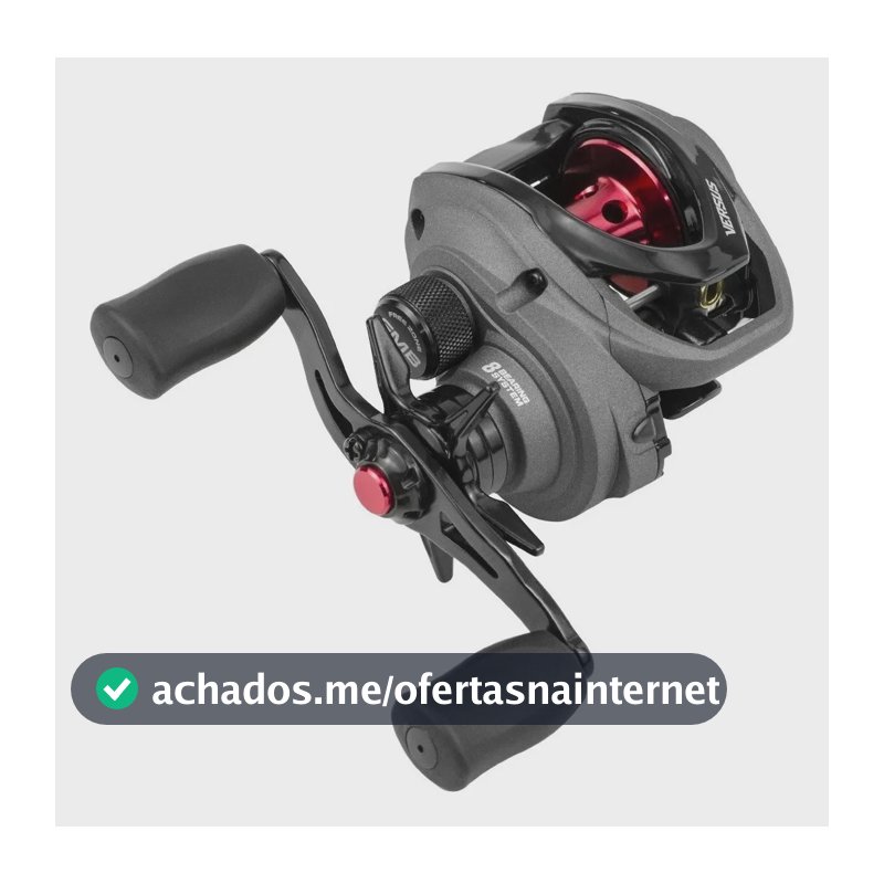 Marine Sports Versus 8000 carretilha recolhimento 8.1:1 lado da manivela esquerdo