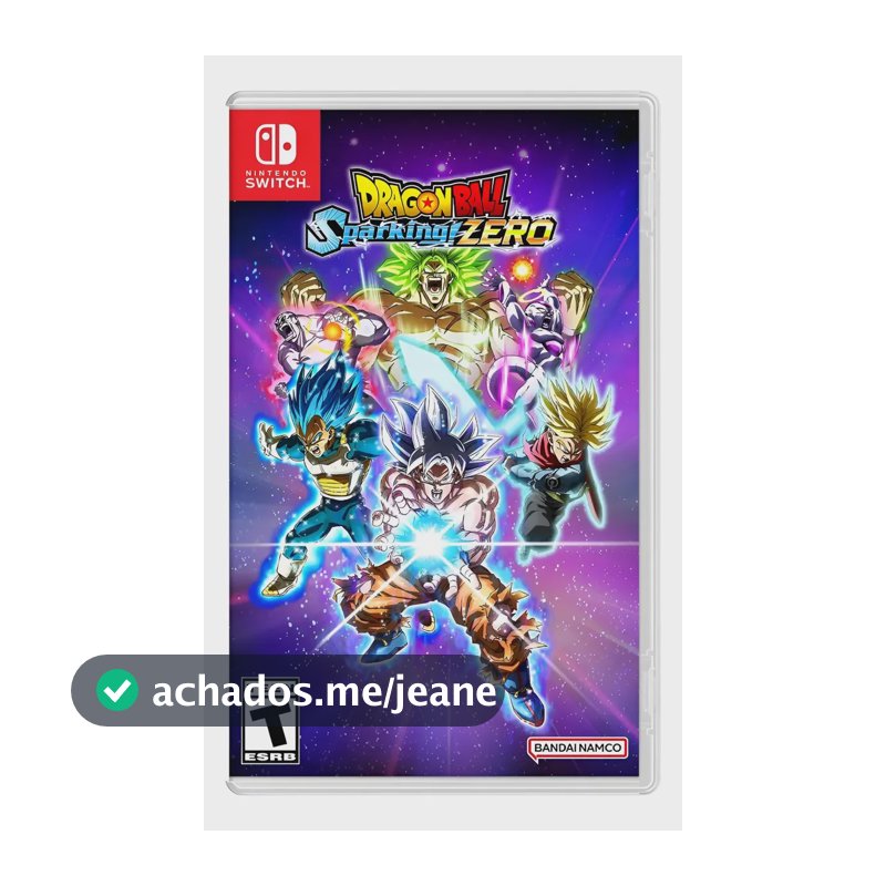 Jogo Dragon Ball Sparking Zero Launch Edition Switch Fisico