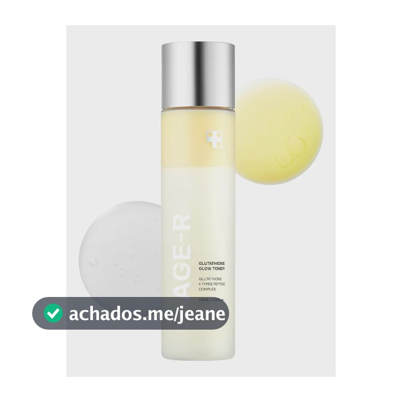 Medicube Age-r Glutathione Glow Toner 140ml Tônico Facial Todo Tipo De Pele