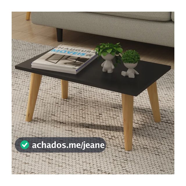 Mesinha De Centro Sala Mesa Lateral Canto Apoio Decorativa