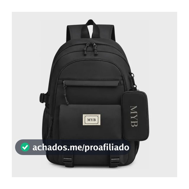 Mochila Feminina Reforçada Escolar Livros 15l Impermeável