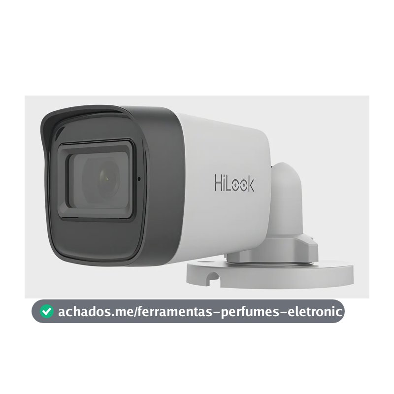 Câmera Bullet 1080p 25m 2.8mm Thc-b120-pic Hilook Hikvision Branco