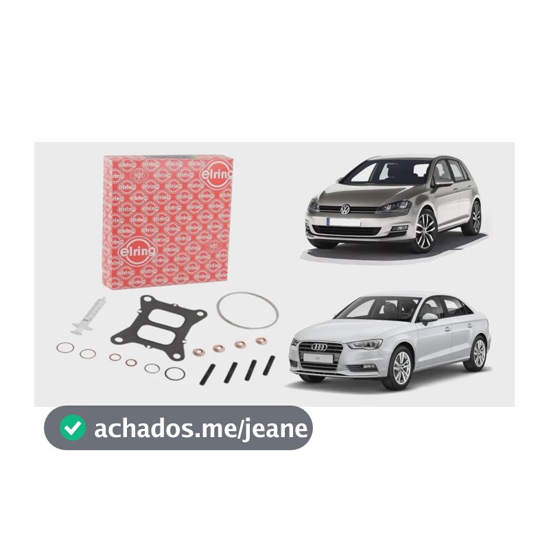 Kit Junta Turbina Golf Jetta Audi A3 Q3 1.8 2.0 16v Turbo