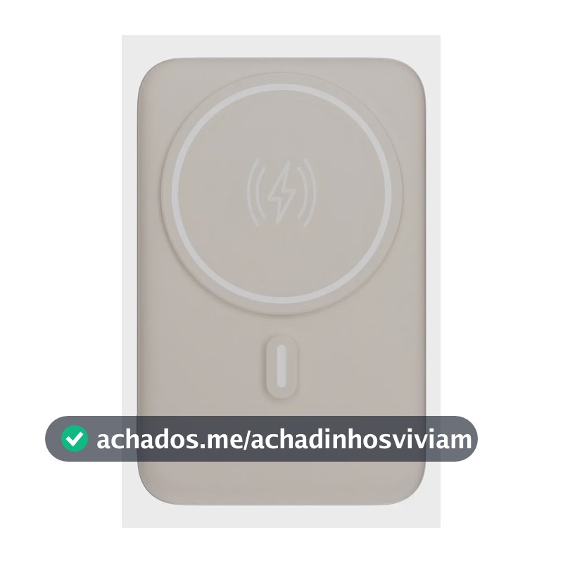 Carregador Portátil Power Bank Indução 10.000 Magsafe com suporte dobrável Geonav