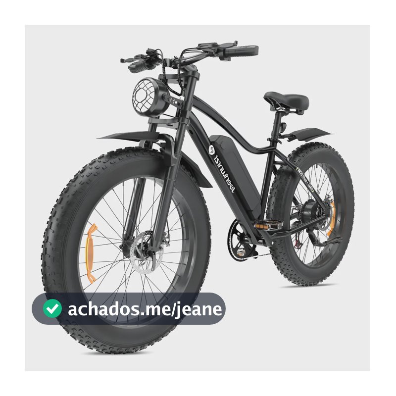 Bicicleta Elétrica M10plus Motor 1000w Para Adultos 32km/h Preto 21