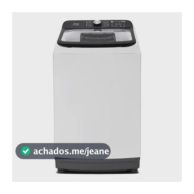 Lavadora Midea Wave Agitator 15kg 127v Branco