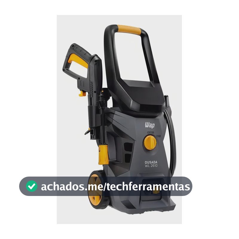 Lavadora de Alta Pressão Wap WL 2610 Potência de 1500W 60Hz