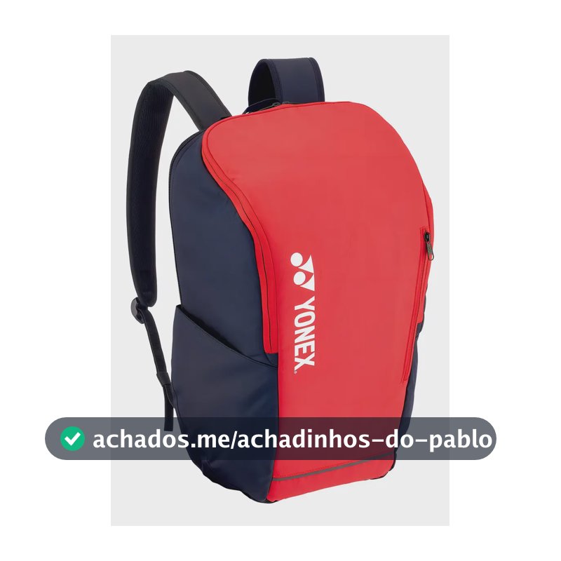 Mochila de tênis vermelha Yonex Team