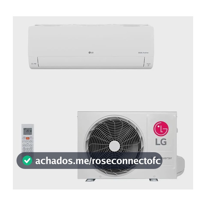 Ar Condicionado Split Hi Wall Inverter R-32 LG - Dual Inverter Voice +AI 9.000 BTUs Frio Monofásico