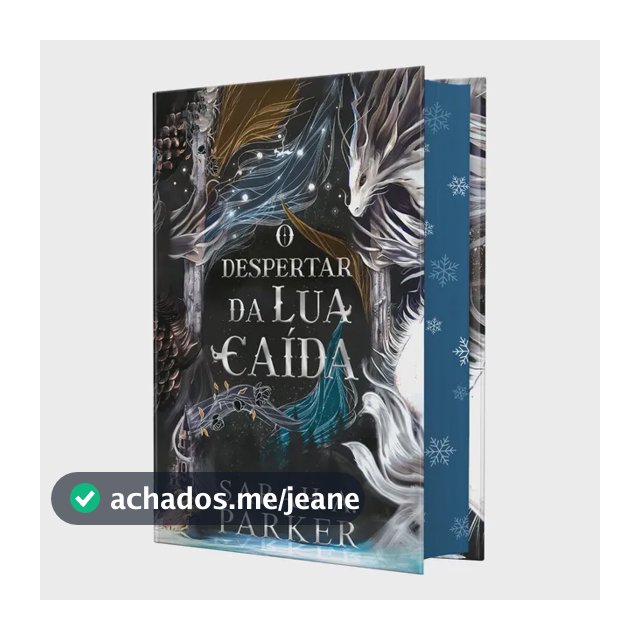O despertar da lua caída – Edição especial em capa dura com pintura trilateral - A. Parker, Sarah - Harlequin Books - Capa Dura