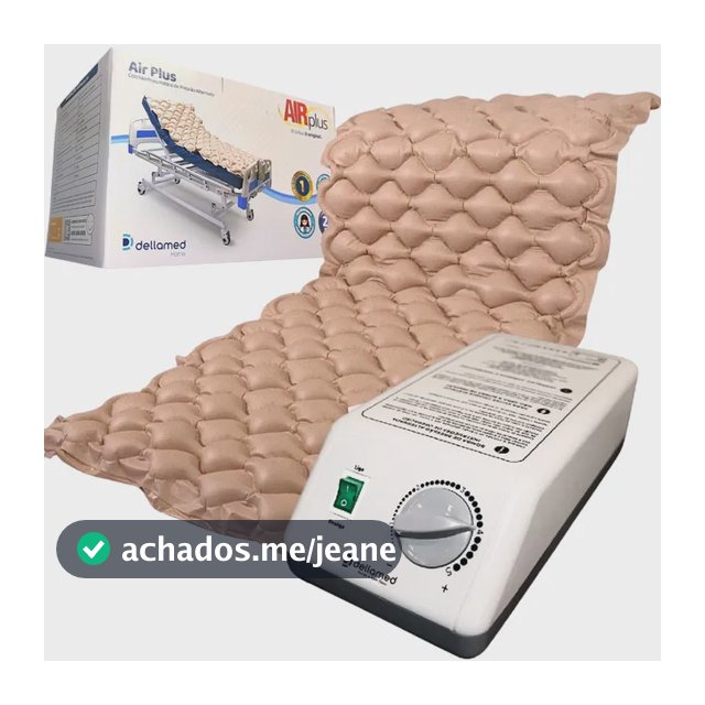 Colchão Pneumático Anti Escaras Airplus Dellamed Com Motor