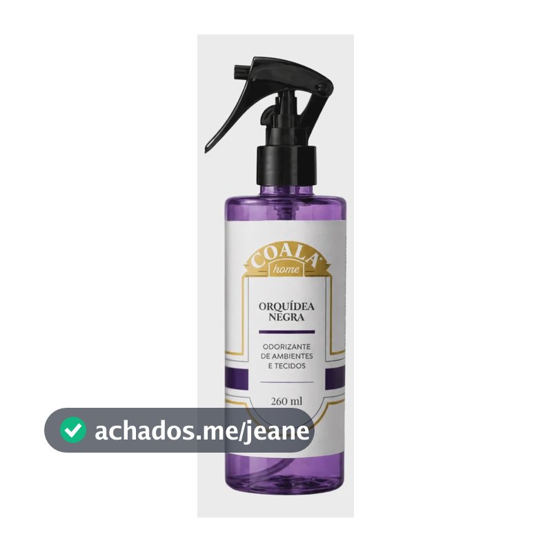 Coala Spray Home Odorizante De Ambientes Orquídea Negra 260