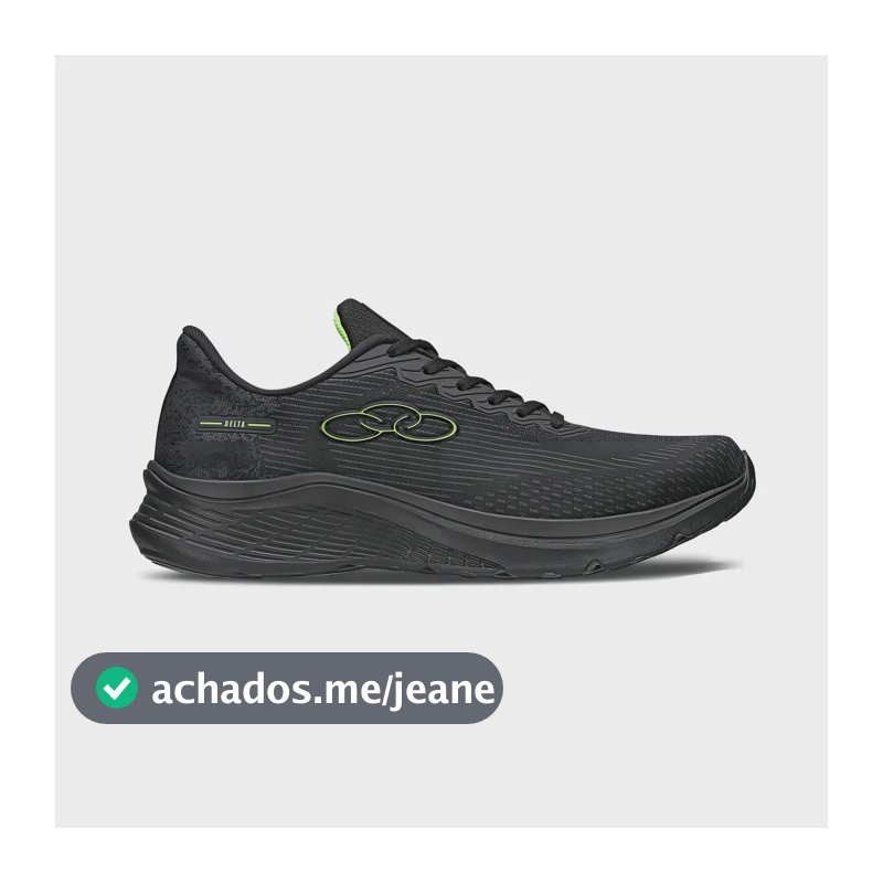 Tênis Esportivo Masculino Delta Olympikus Liso