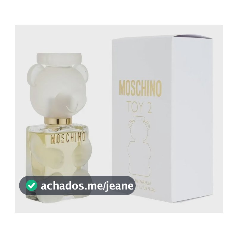 Moschino Toy 2 Eau de Parfum Floral Amadeirado 50ml