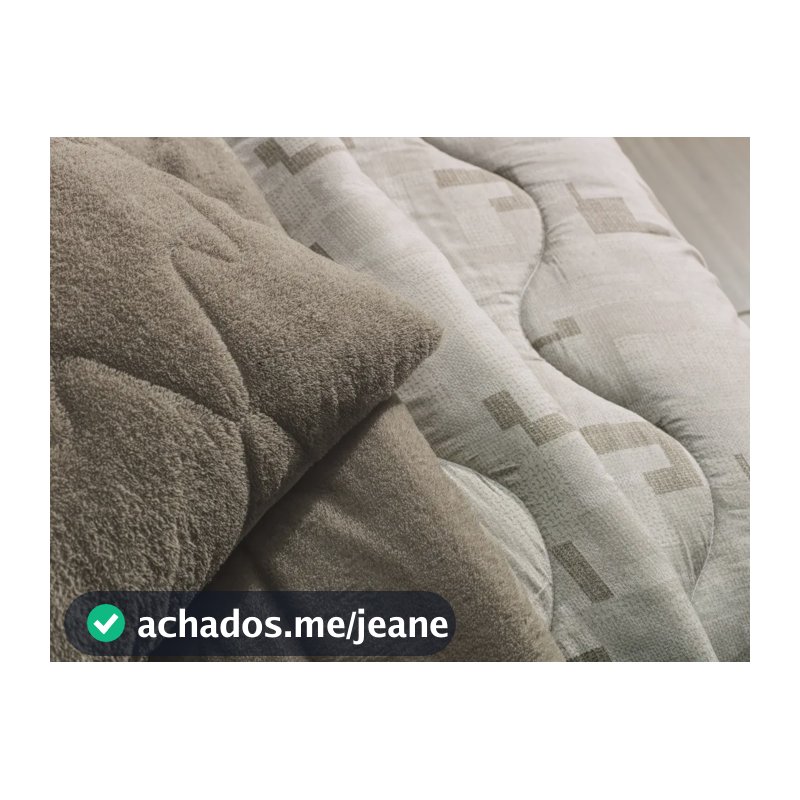 Coberdrom Edredom Grosso Dupla Face Blend Comfort Casal Altenburg
