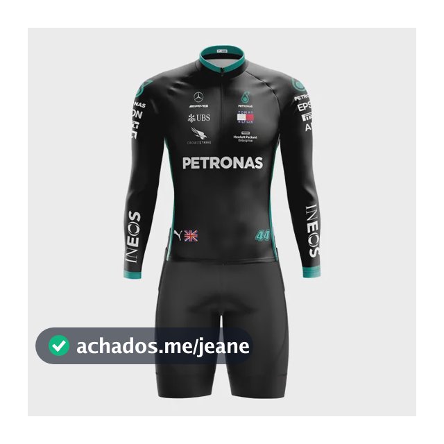 Roupa Para Ciclismo Masculino Conjunto Ciclista Petronas