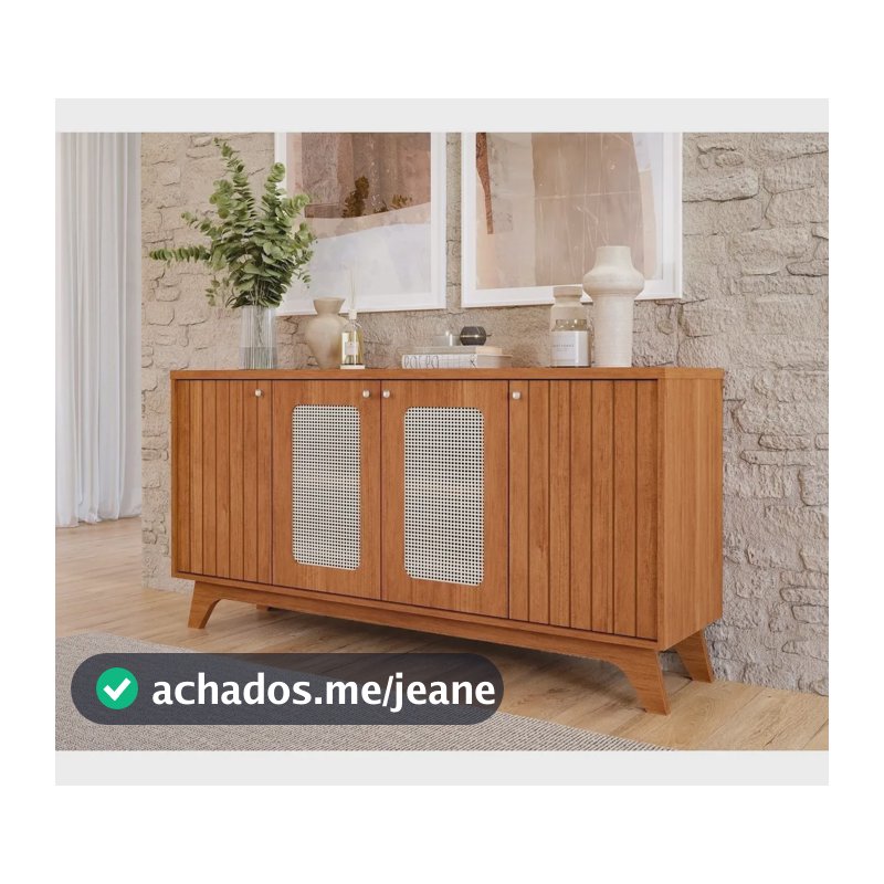 Buffet Para Sala De Jantar Isa Com Tela Cinamomo