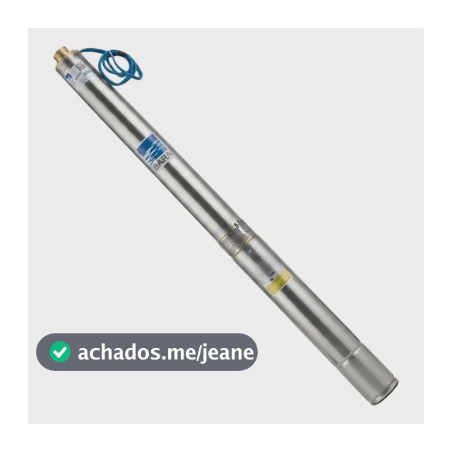 Bomba Caneta Submersa Palito Poço Ebara 3bps2/22 1,5cv 2fios