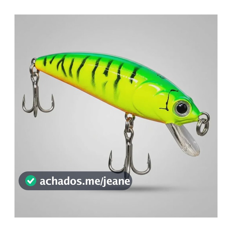 Isca Artificial Maruri Meia Água Charutinho 70 Mm Cor Ft