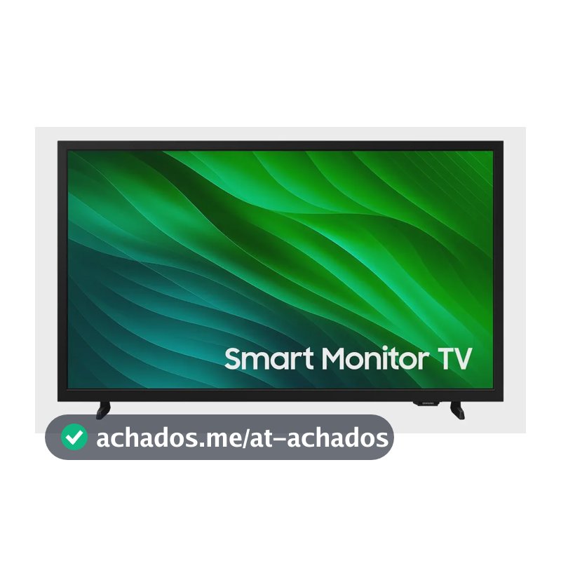Smart Tv Samsung 32'' Hd Tizen Hdr Wi-fi Hdmi Monitor Bivolt Preta Preto