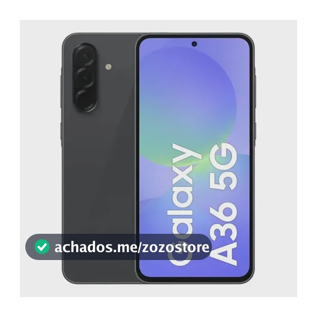 Smartphone Samsung Galaxy A36 5g 128gb 6gb Ram Câmera Tripla De Até 50mp Selfie De 12mp Ip67 Super Amoled 6.7'' Nfc Recursos Ai Android E Segurança Snapdragon - Preto