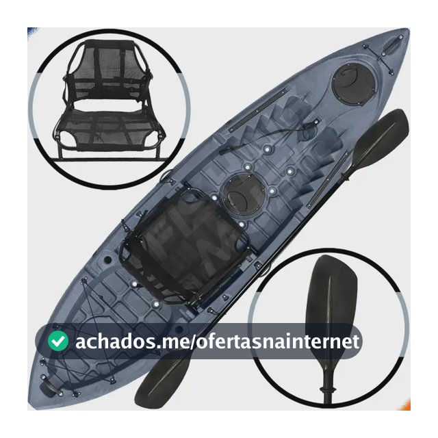 Caiaque Caiman 100 Hidro2eko Pesca Lazer Remada Aventuras