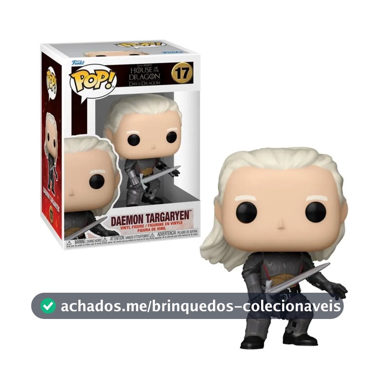 Boneco Funko Pop! A Casa Do Dragão - Daemon Targaryen