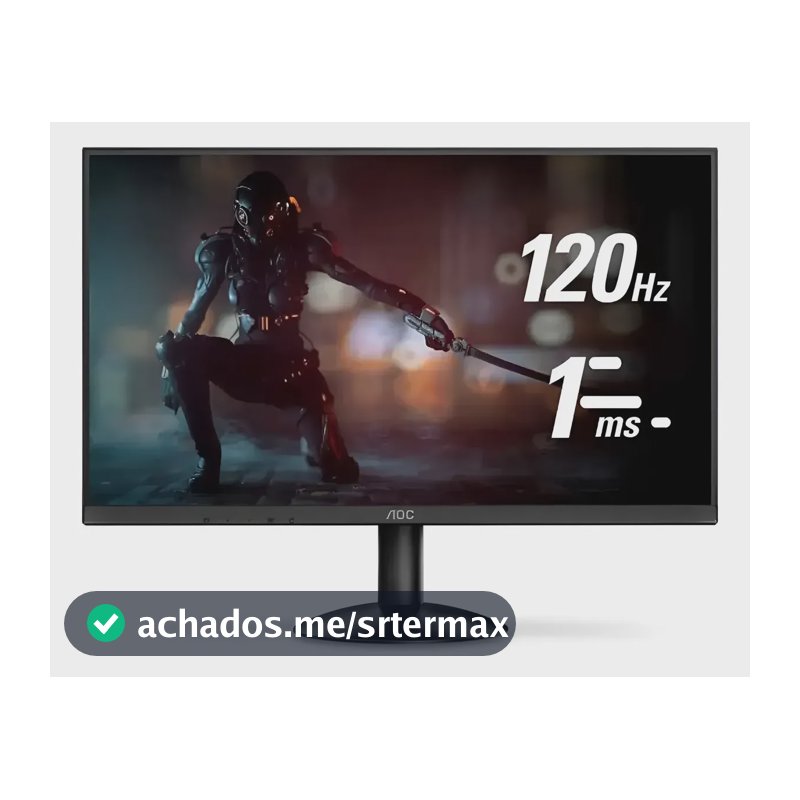 Monitor 21,5 Aoc Fhd  22b30hm2 Gaming Widescreen Va Vga Hdmi Preto 127/220v
