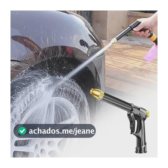 Pistola De Alta Pressão Multiuso Para Limpeza Externa