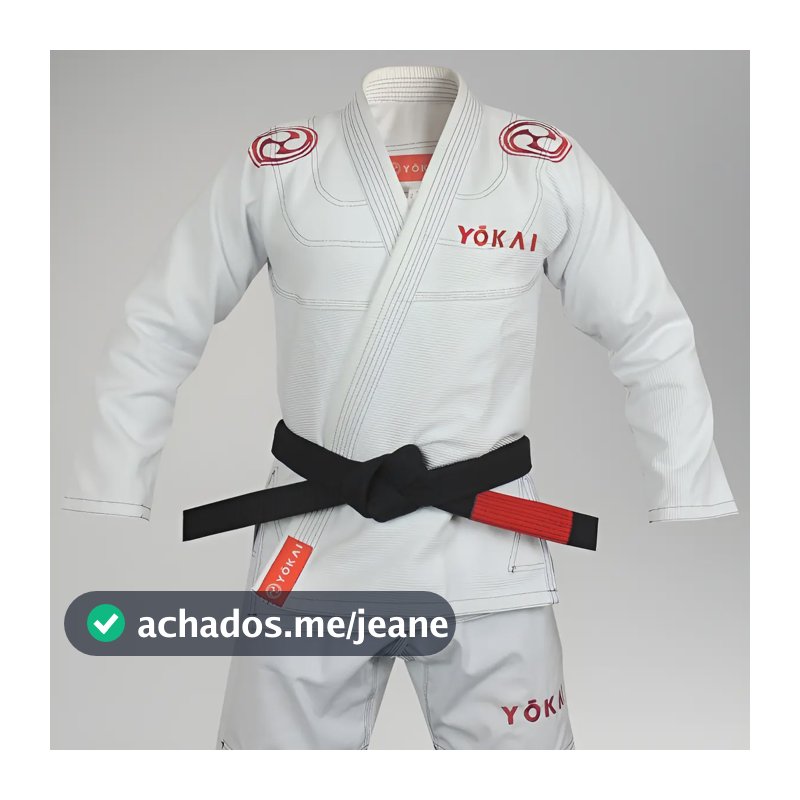 Kimono Jiu-jitsu Yokai Premium Edition - Branco Branco A2