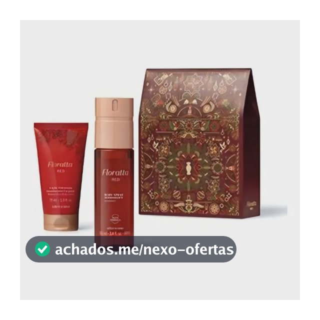 Presente Kit Combo Boticário Floratta Red (loção + Desod.)