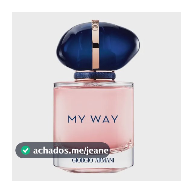 Armani Beauty Perfume Feminino My Way Eau de Parfum, Refilável 30ml