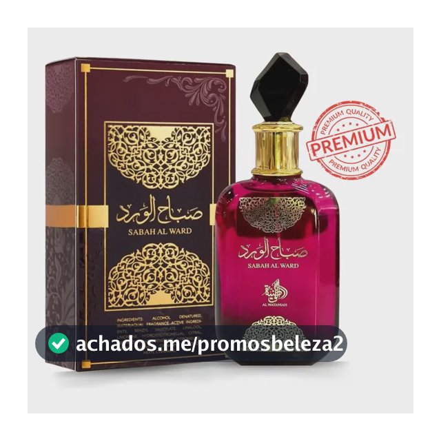 Perfume Sedutor Árabe Sabah 100ml Original Feminino