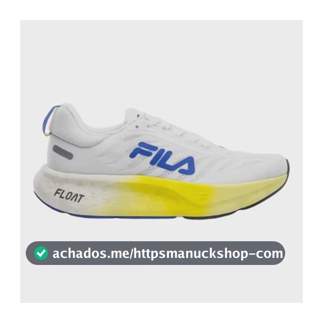 Tênis Fila Float Maxxi 2 - Branco/limao/azul Royal