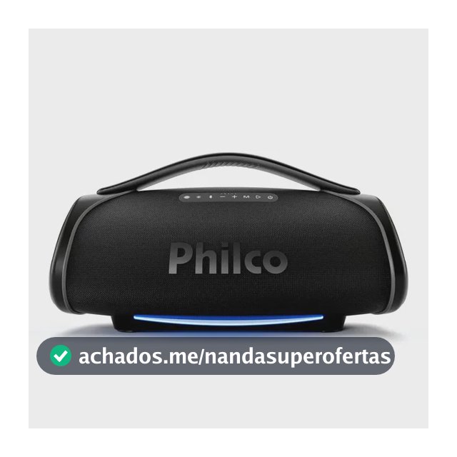Caixa de som Boombox Philco Extreme Bluetooth V.5.4 300W PBX01
