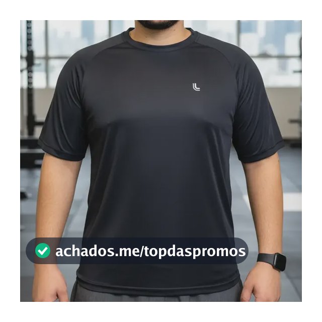 Camiseta Masculina Fitness Lupo Sport Anti Odor Academia Fit