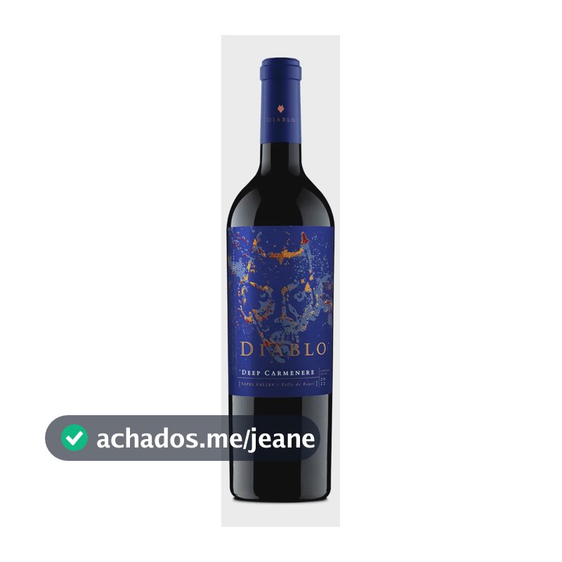 Vinho Chileno Tinto Concha y Toro Diablo Deep Carménère 750ml