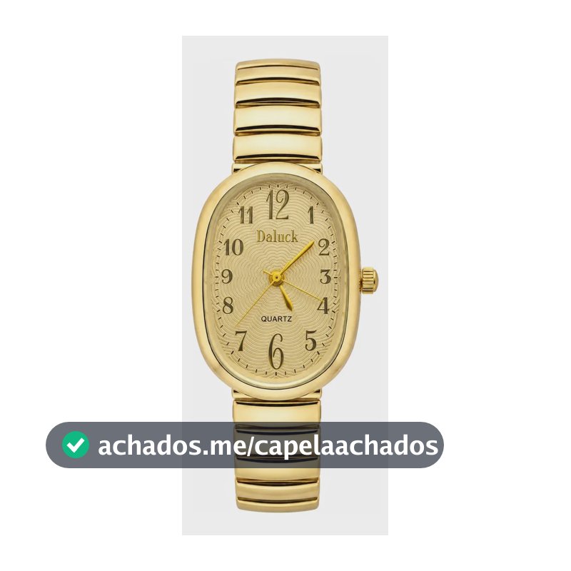 Relógio De Pulso Minimalista Old Money Feminino Premium Moda Dourado Cx Dourad