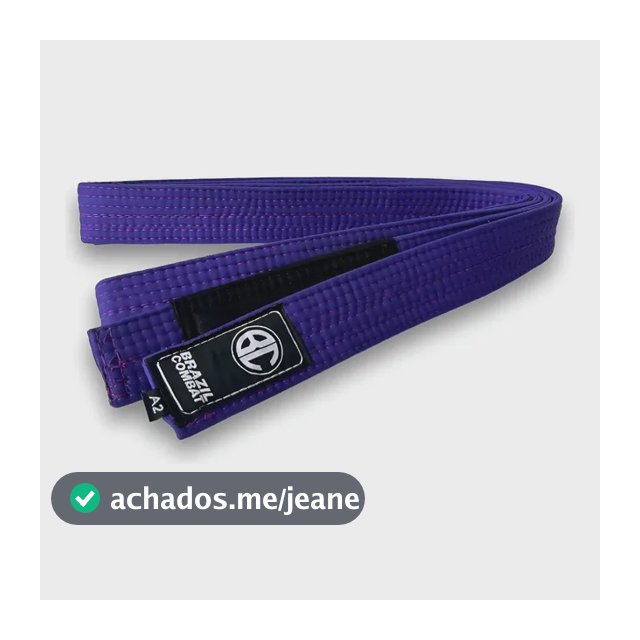 Faixa Roxa Brazil Combat Bjj Jiu Jitsu Ponta Preta