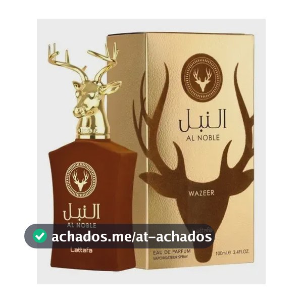 Lattafa AL NOBLE Wazeer Nicho EDP para masculino Original®