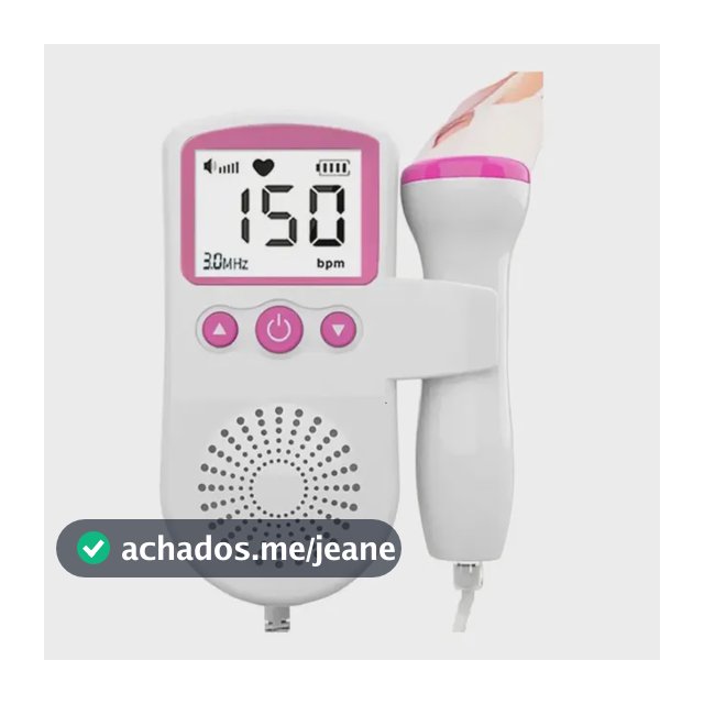 Doppler Fetal JSL-T501 3MHz Portátil Tela LCD