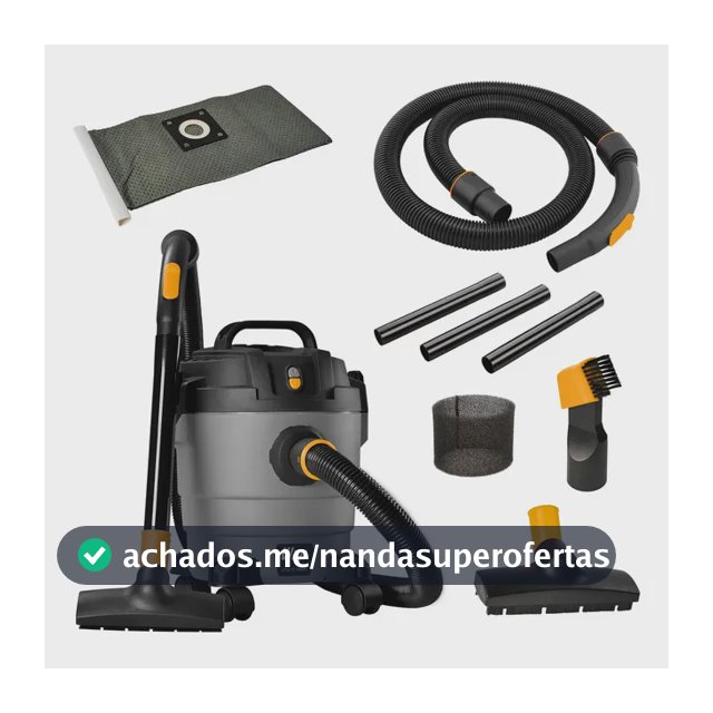 Aspirador Pó E Água Soprador Wap Gtw 10 Maré 1400w Cor Cinza