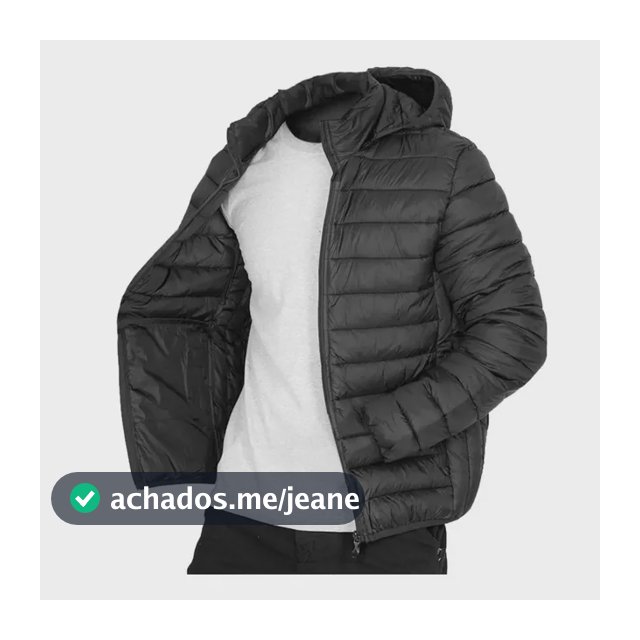 Jaqueta Puffer Bobojaco Corta Vento Nylon Frio Reforçada