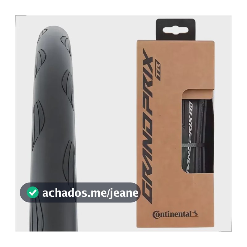 Pneu Continental Grand Prix Tr 700x28 Preto Caixa Original Preto