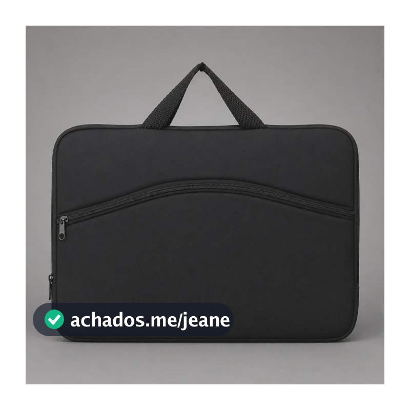 Case Pasta Maleta Capa Para Ultrabook Notebook 14,1/15,6 Pol Preto