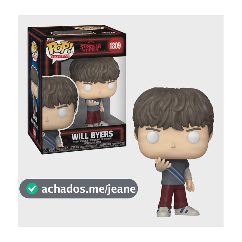 Boneco Funko Pop! Stranger Things T5 Will Mente De Colmeia
