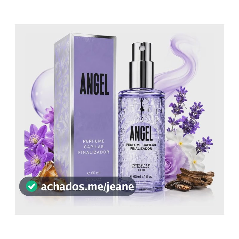 Perfume Árabe De Cabelo Capilar Angel 60ml Isabelle La Belle