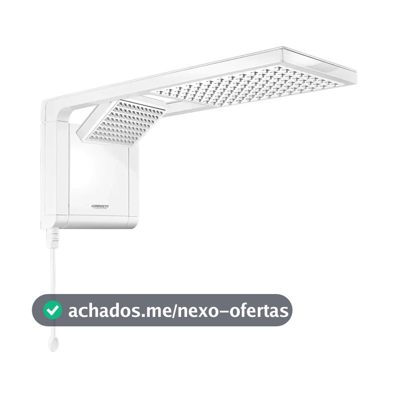 Chuveiro Eletrônico Lorenzetti Acqua Duo Ultra Branco 7800W