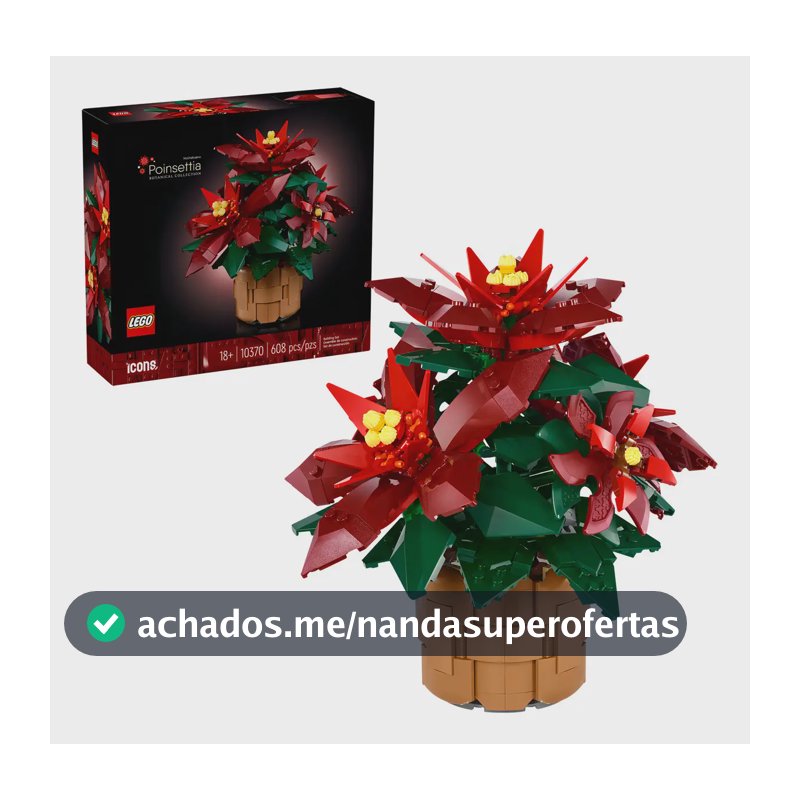 Conjunto de construção em caixa Lego Icons 10370 608 peças