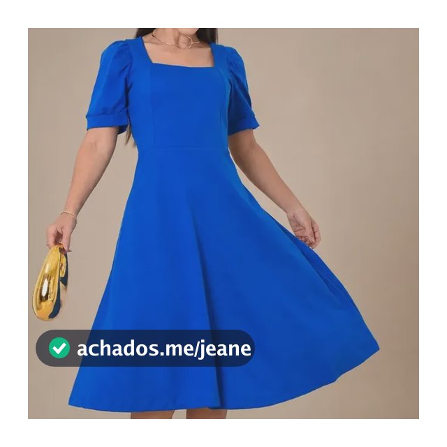 Vestido Feminino Rodado Moda Evangêlica Ccb Casual Conforto